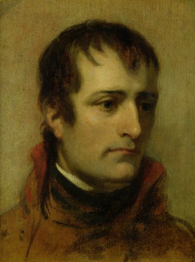 Napoleon Bonaparte (1769-1821) Eerste Consul, 1802 door Thomas Phillips